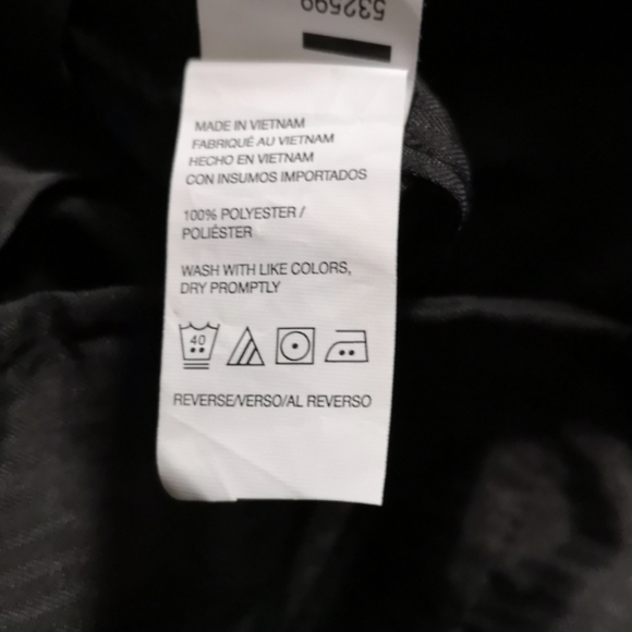 Van Heusen Dress Pants Big & Tall Grey, Size 48x29 - Picture 6 of 6